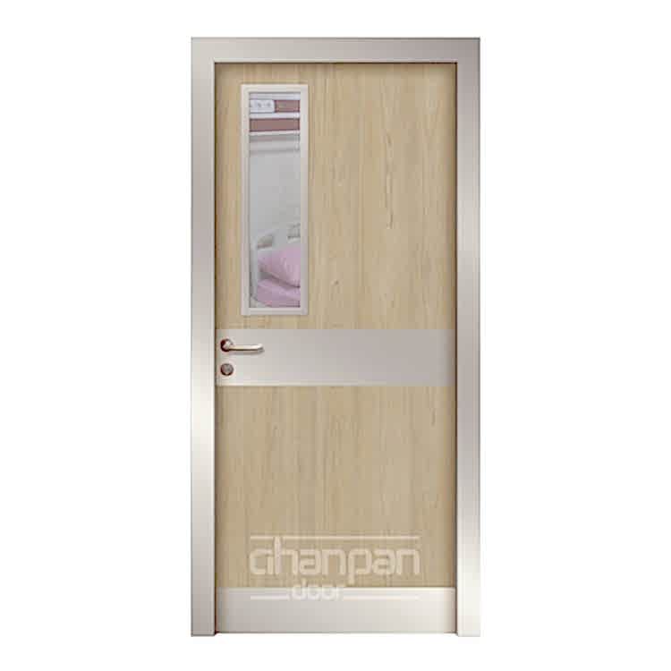 Custom-designed hospital doors tailored for large-scale healthcare projects.