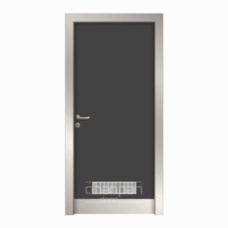 High-quality interior wooden doors for hospitals, crafted for wholesale export.