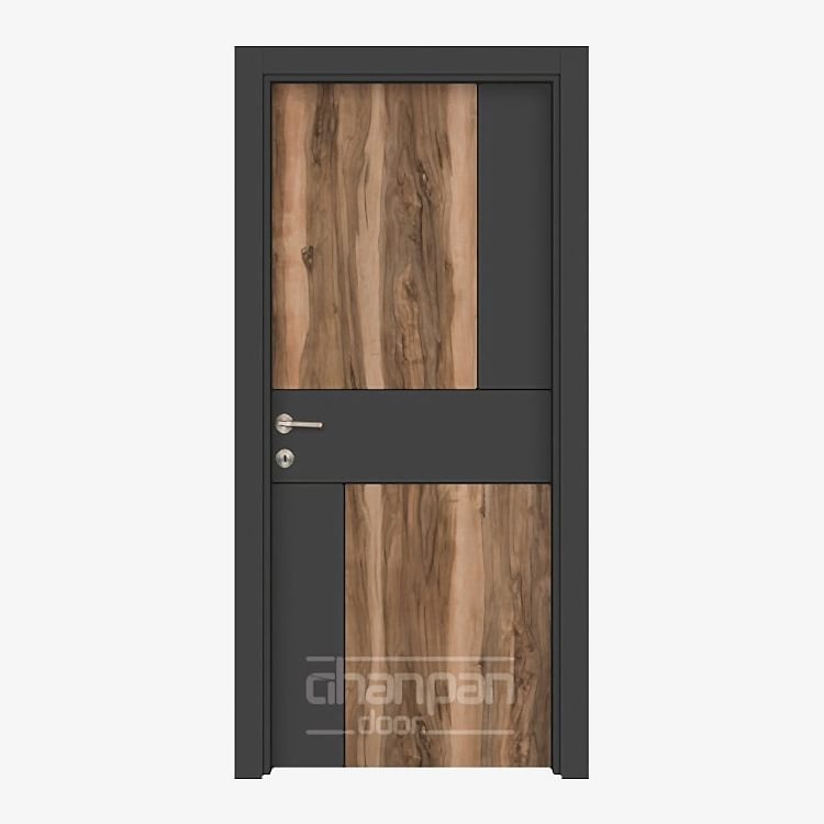 Customizable Laminox wooden doors for interior spaces.