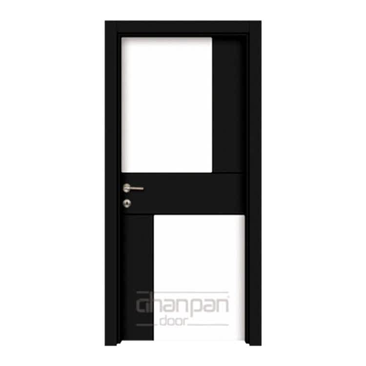 Customizable Laminox wooden doors for interior spaces.