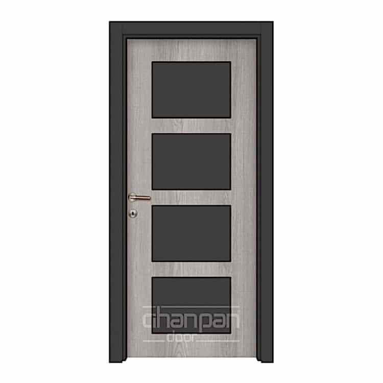 Customizable Laminox wooden doors for interior spaces.