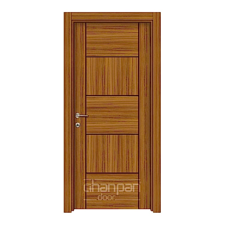 Modern melamine doors for global interior door markets.