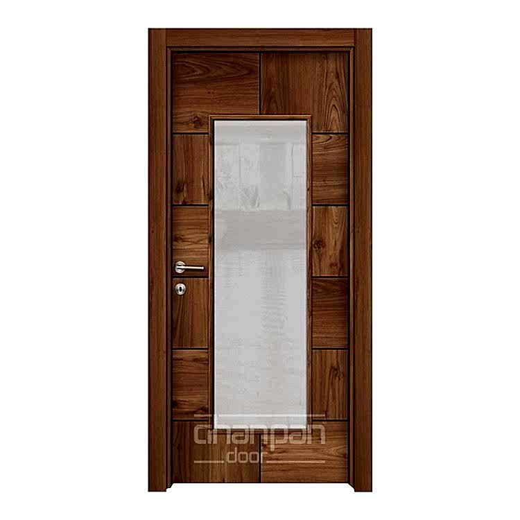 Modern melamine doors for global interior door markets.