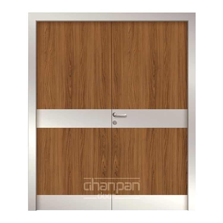 High-quality project interior wooden doors for wholesale export.