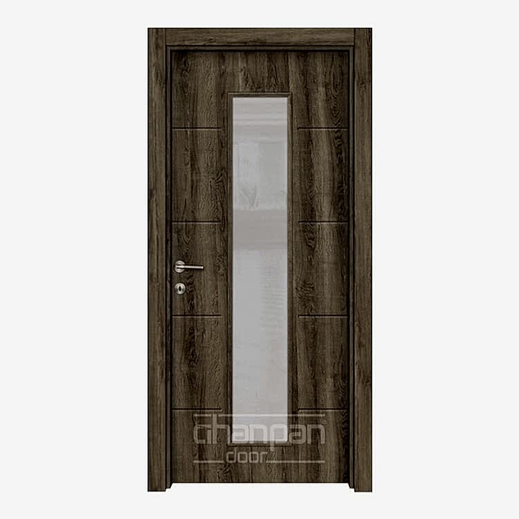 Custom-designed PVC doors for elegant and functional interiors.